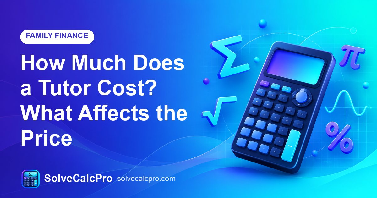 How Much Does a Tutor Cost? What Affects the Price – feature image