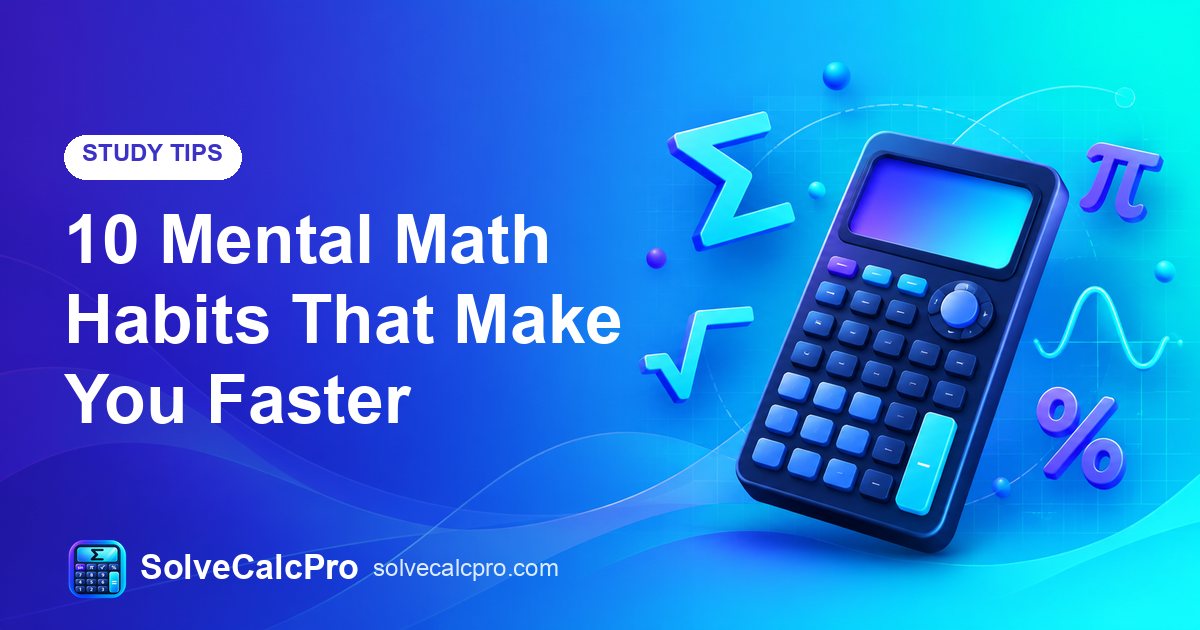 10 Mental Math Habits That Make You Faster – feature image