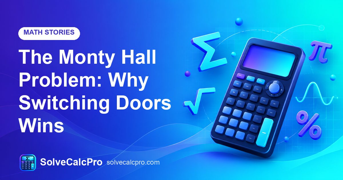 The Monty Hall Problem: Why Switching Doors Wins – feature image