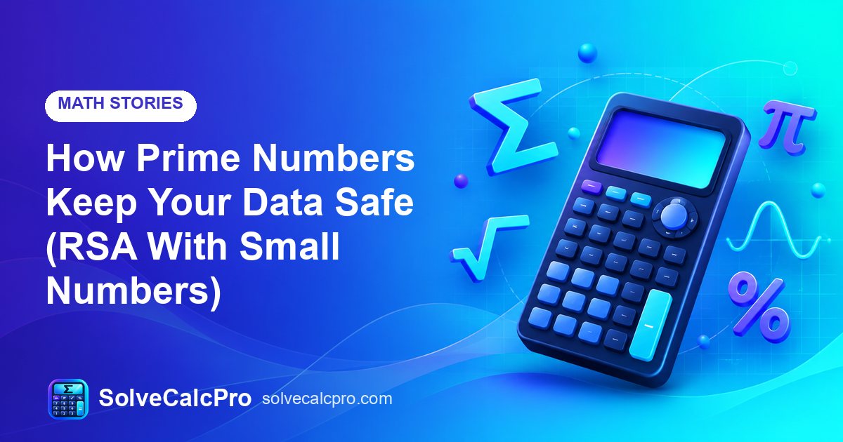 How Prime Numbers Keep Your Data Safe (RSA With Small Numbers) – feature image