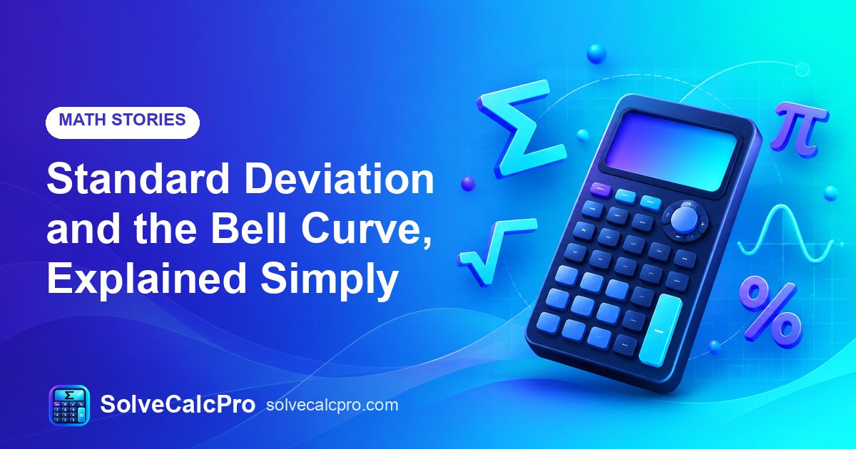 Standard Deviation and the Bell Curve, Explained Simply – feature image