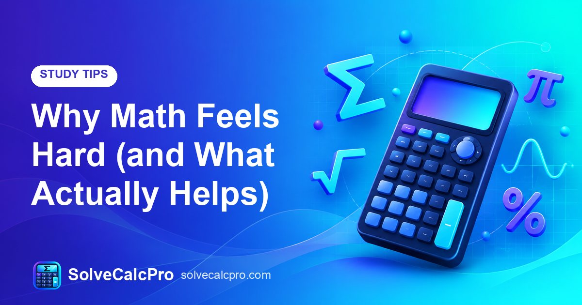 Why Math Feels Hard (and What Actually Helps) – feature image