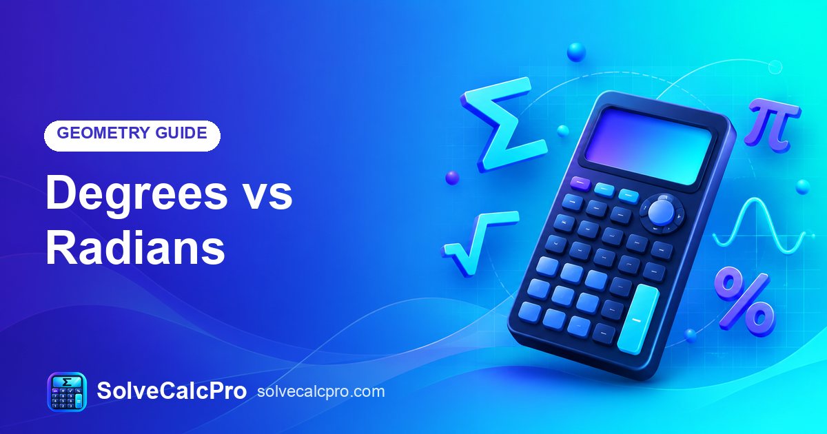 Degrees vs Radians – feature image