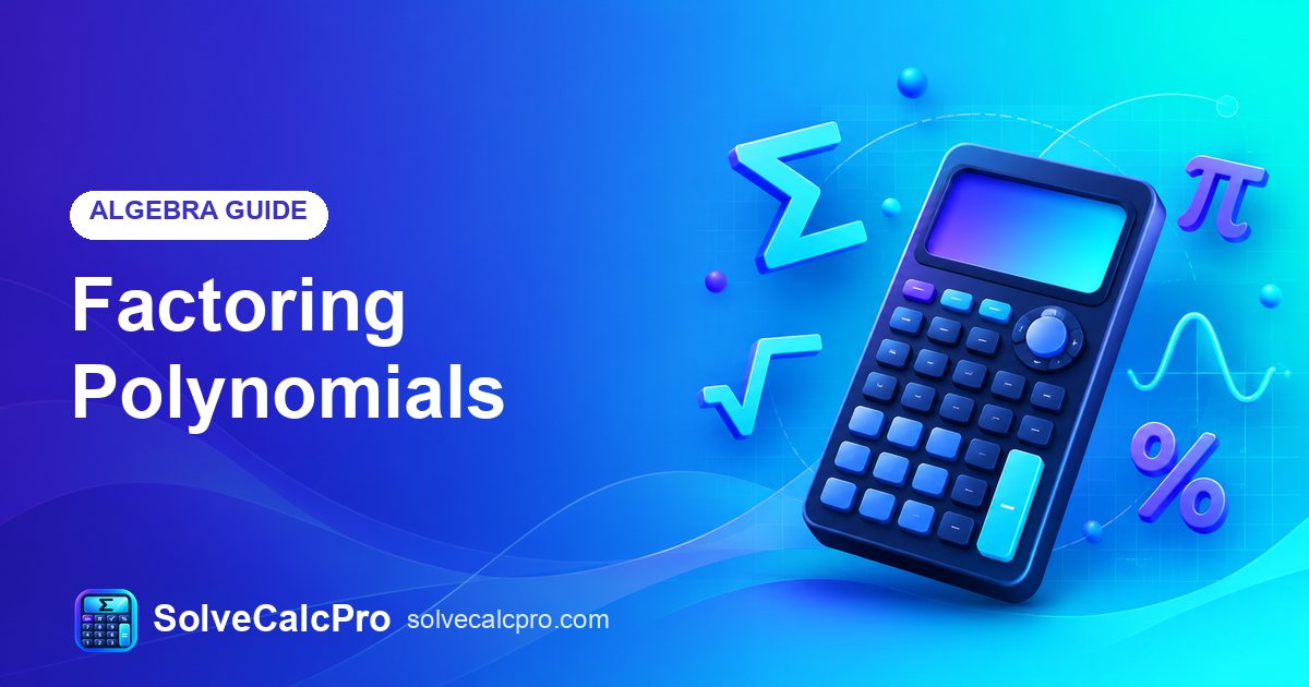 Factoring Polynomials – feature image