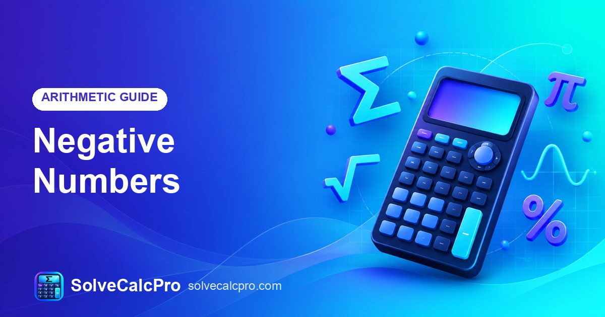 Negative Numbers – feature image