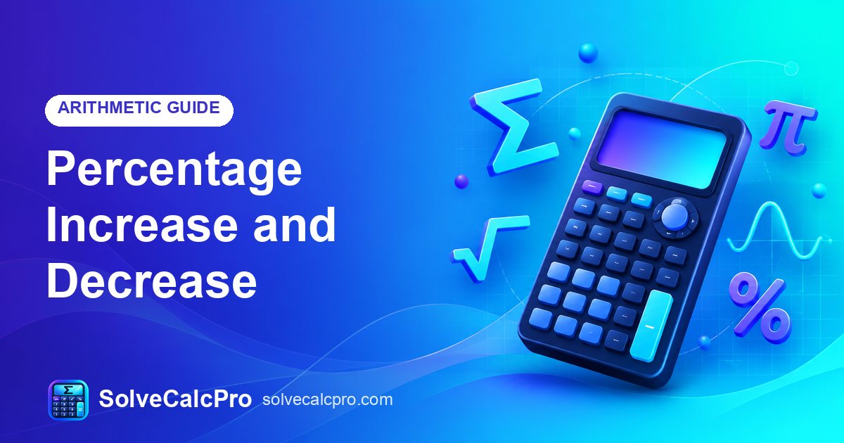 Percentage Increase and Decrease – feature image