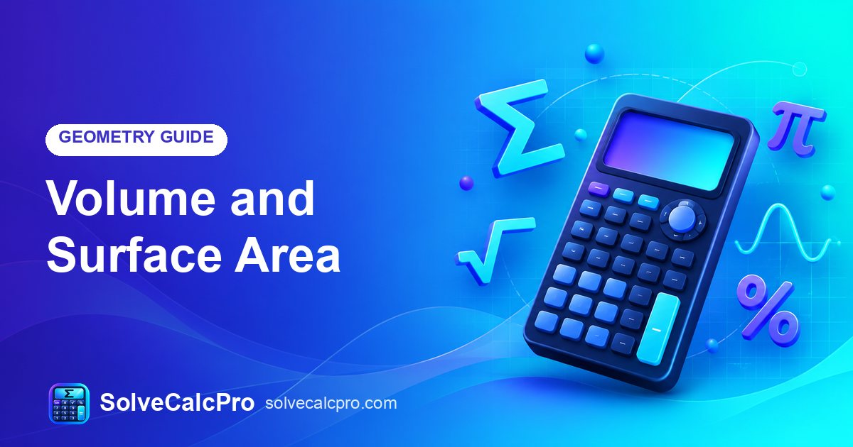 Volume and Surface Area – feature image