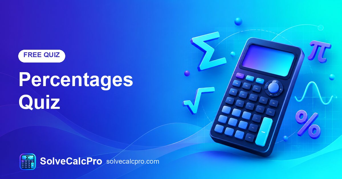 Percentages Quiz – free practice